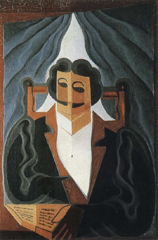 Juan Gris The Portrait of man oil painting image